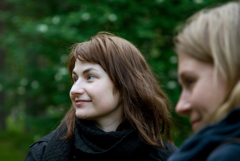 Milja Mikkonen ja Emilia Melasuo
