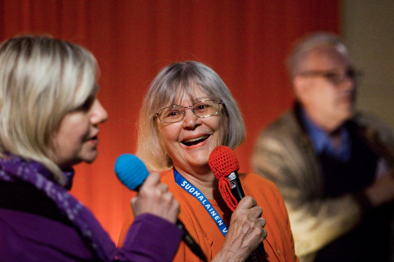 Harriet Andersson festivaalin avajaisnäytöksessä