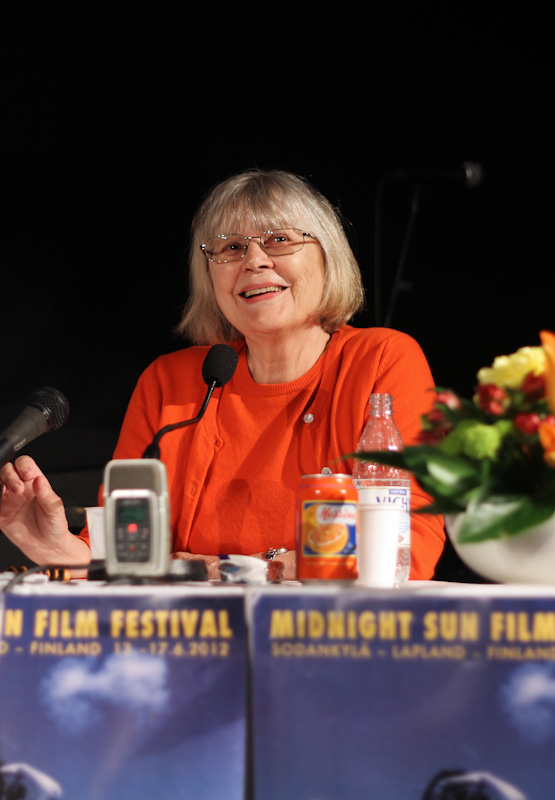 Harriet Andersson aamukeskustelussa