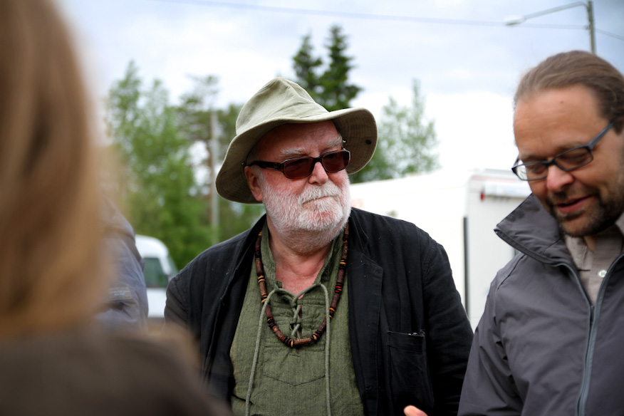 Anssi Mänttäri matkalla Sodankylään